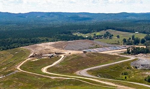 Leesburg Alabama Three Corners Regional Landfill